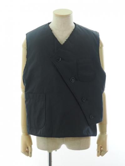 Engineered Garments エンジンニアドガーメンツ - Over Vest オーバーベスト - Nyco Twill - Dk.Navy