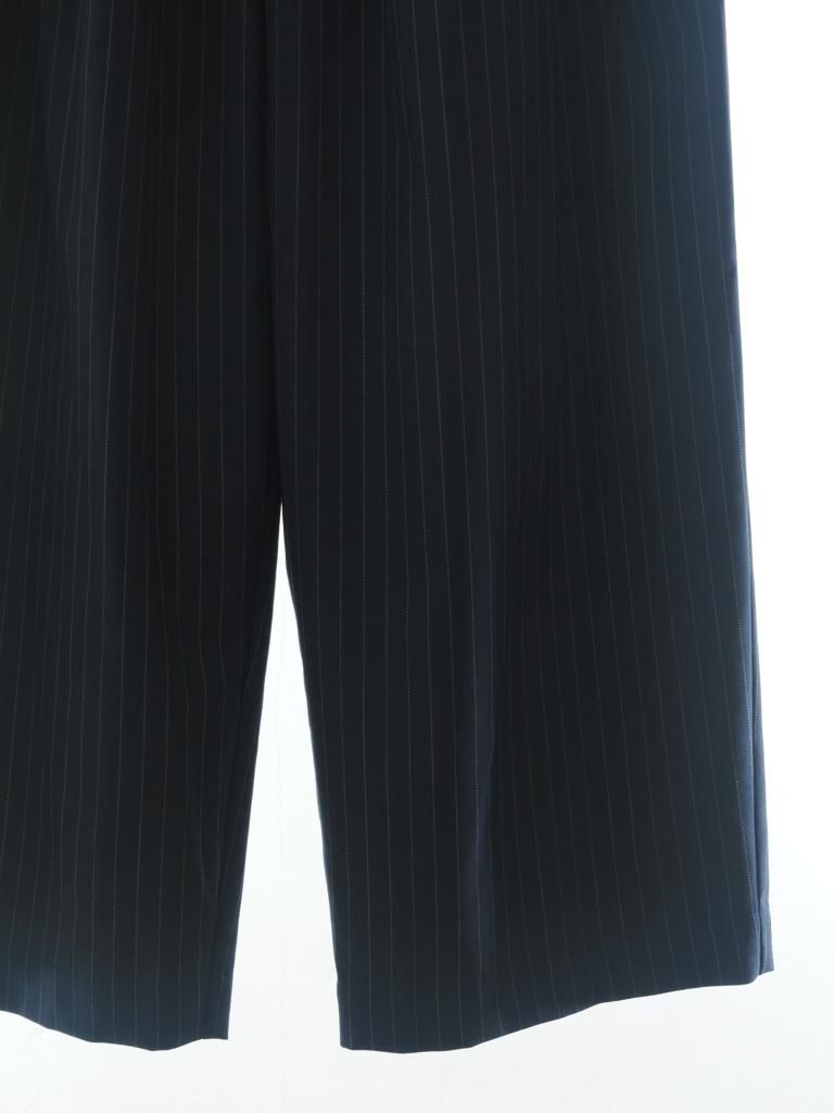 Rhodolirion ロドリリオン - Tack Balloon Pants タックバルーンパンツ - Gabardine - Navy