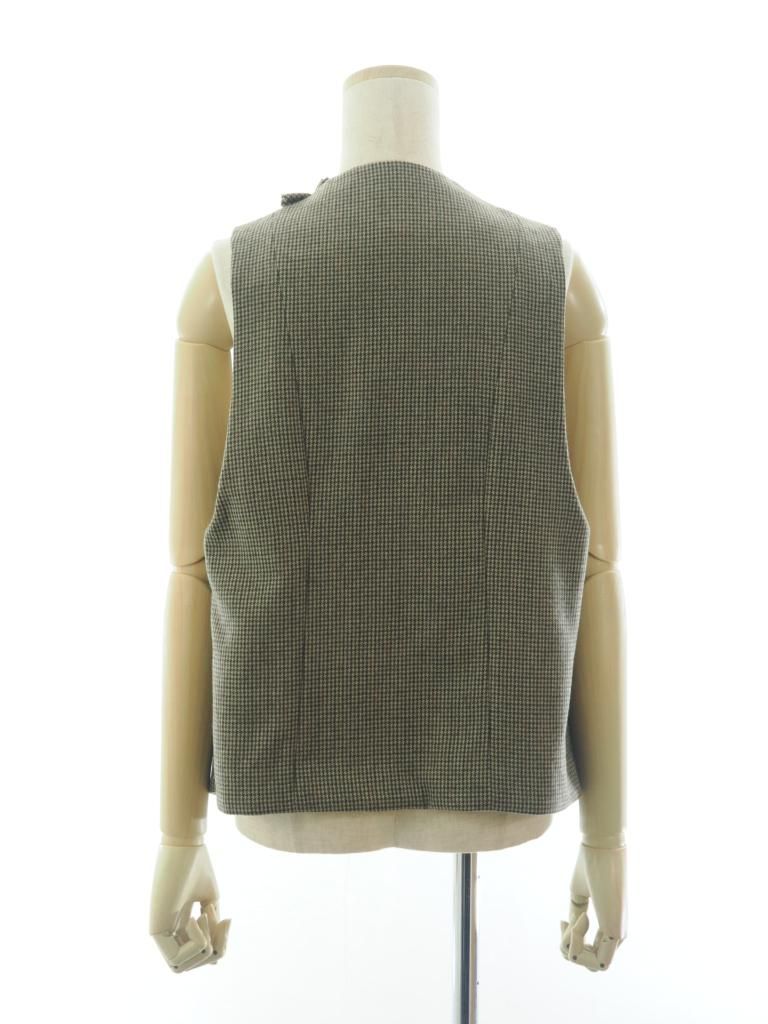 Rhodolirion ロドリリオン - Frill Vest フリルベスト - Houndstooth