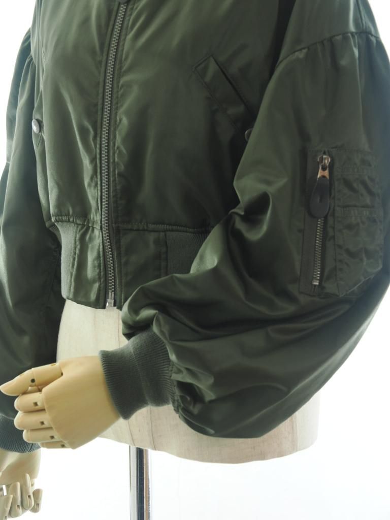 Rhodolirion ロドリリオン - L-2B Type Small Jacket エルツービータイプスモールジャケット - Military Twill - Olive