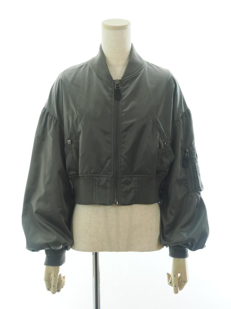 Rhodolirion ロドリリオン - L-2B Type Small Jacket エルツービータイプスモールジャケット - Military Twill - Grey