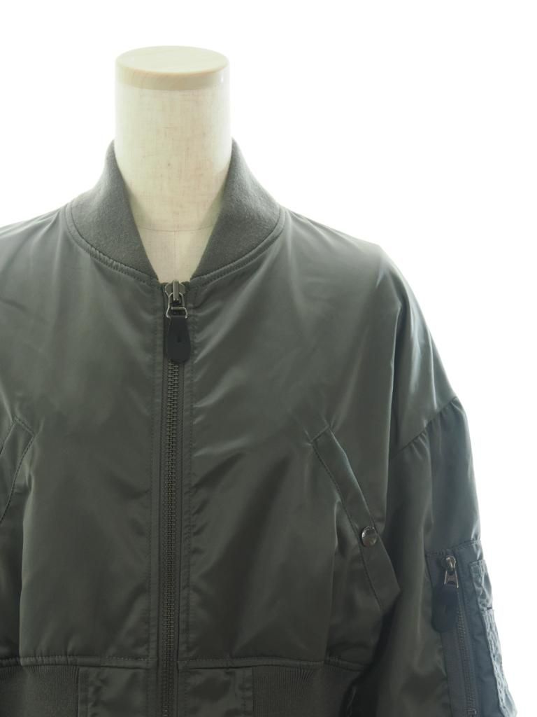 Rhodolirion ロドリリオン - L-2B Type Small Jacket エルツービータイプスモールジャケット - Military Twill - Grey