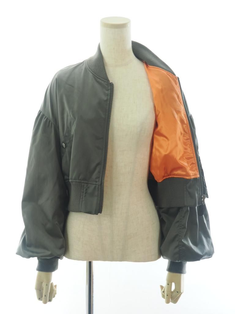 Rhodolirion ロドリリオン - L-2B Type Small Jacket エルツービータイプスモールジャケット - Military Twill - Grey