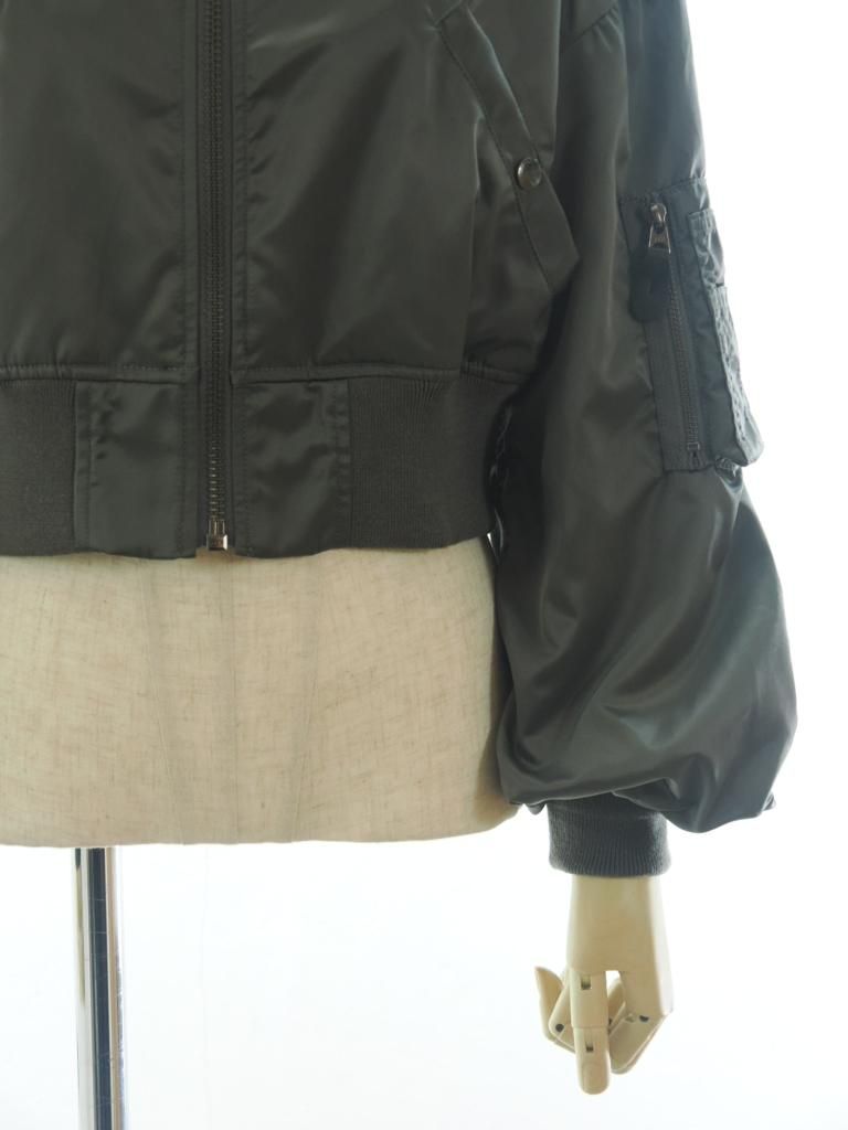 Rhodolirion ロドリリオン - L-2B Type Small Jacket エルツービータイプスモールジャケット - Military Twill - Grey