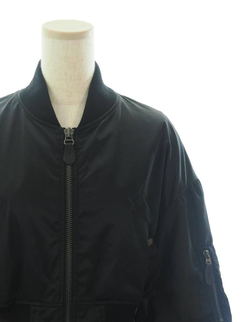 Rhodolirion ロドリリオン - L-2B Type Small Jacket エルツービータイプスモールジャケット - Military Twill - Black
