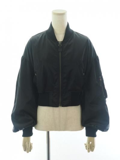 Rhodolirion ロドリリオン - L-2B Type Small Jacket エルツービータイプスモールジャケット - Military Twill - Black