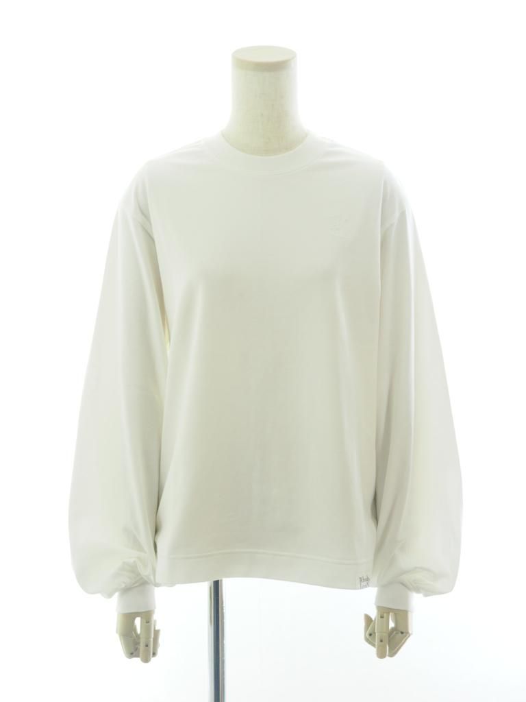 Rhodolirion ロドリリオン - Swallow EMB. Crew Neck Tee スワローエンブロイダリークルーネックティー - White