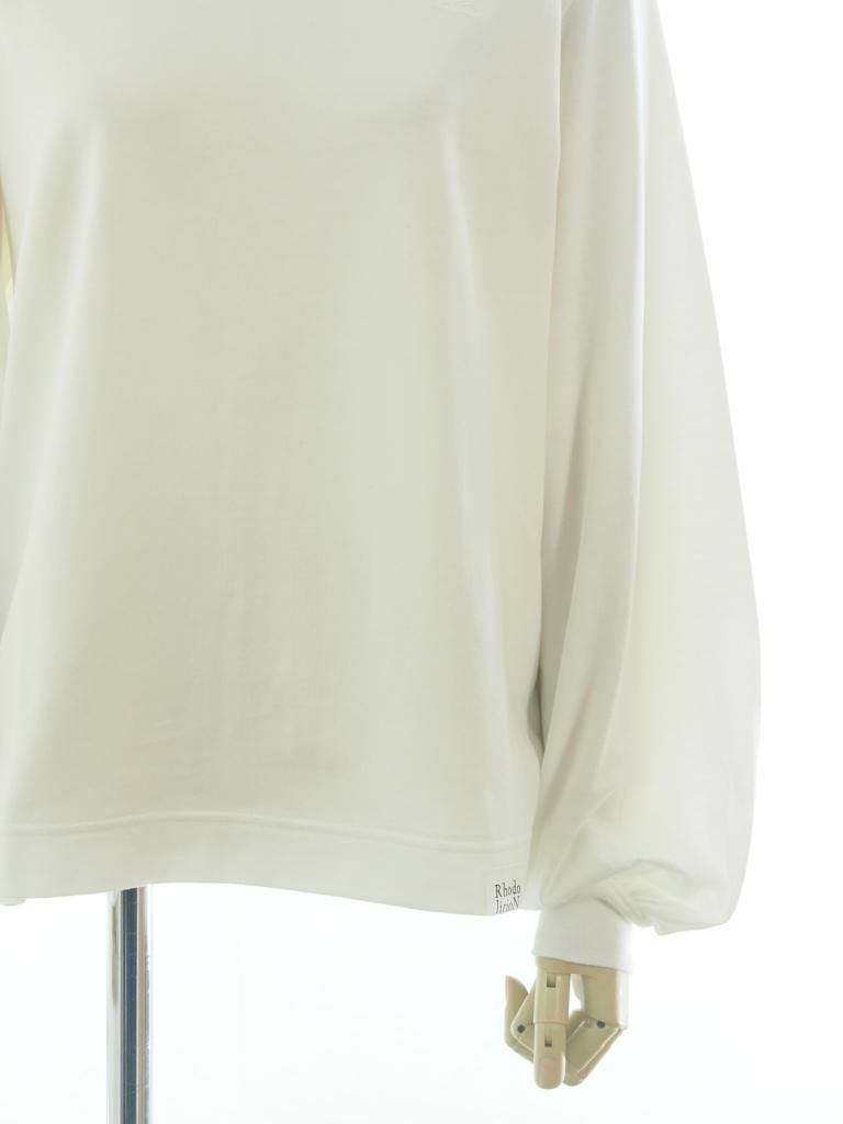 Rhodolirion ロドリリオン - Swallow EMB. Crew Neck Tee スワローエンブロイダリークルーネックティー - White