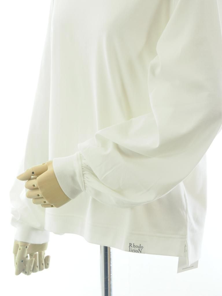 Rhodolirion ロドリリオン - Swallow EMB. Crew Neck Tee スワローエンブロイダリークルーネックティー - White