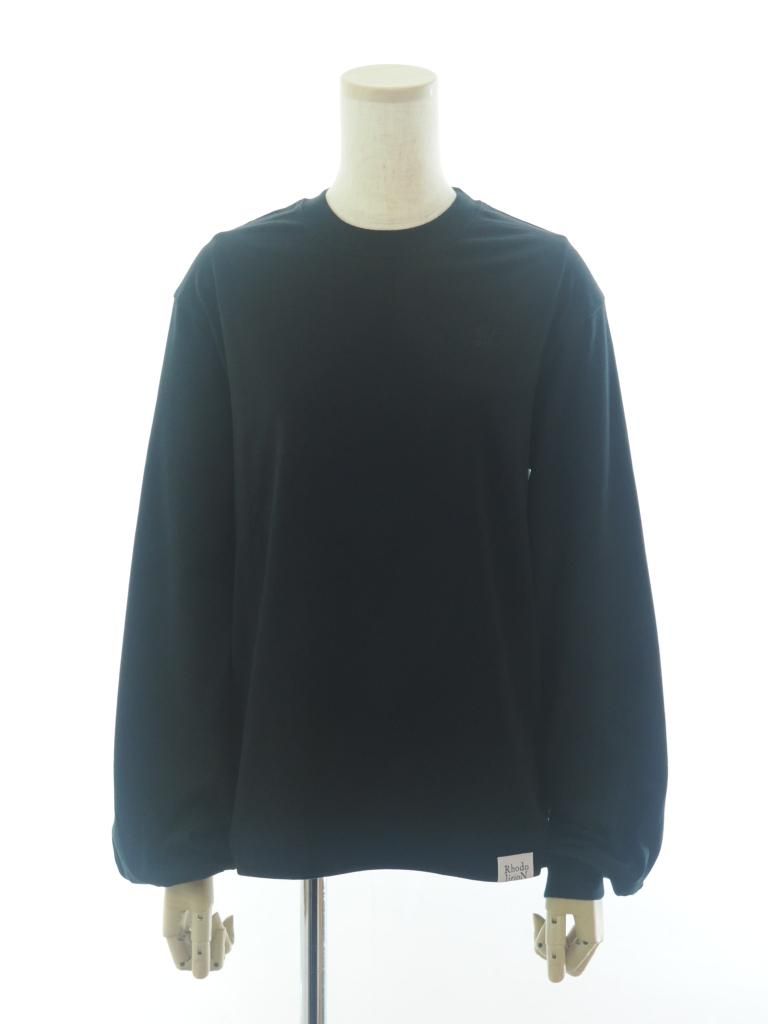 Rhodolirion ロドリリオン - Swallow EMB. Crew Neck Tee スワローエンブロイダリークルーネックティー - Black
