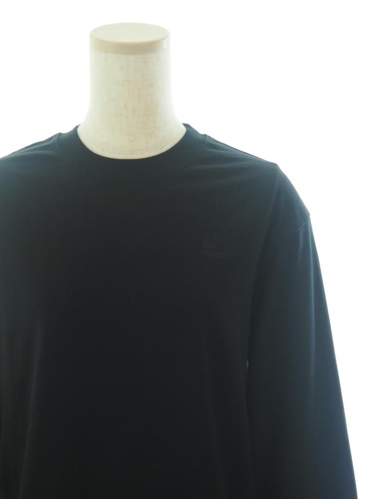 Rhodolirion ロドリリオン - Swallow EMB. Crew Neck Tee スワローエンブロイダリークルーネックティー - Black
