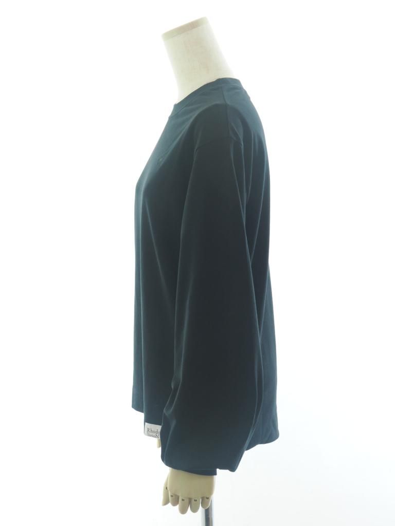 Rhodolirion ロドリリオン - Swallow EMB. Crew Neck Tee スワローエンブロイダリークルーネックティー - Black