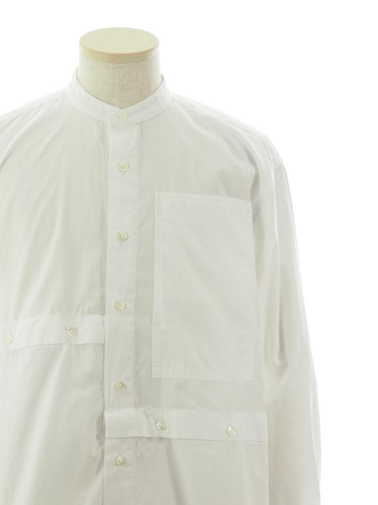 Engineered Garments エンジニアドガーメンツ - LB Shirt - 100's 2Ply Broadcloth - White