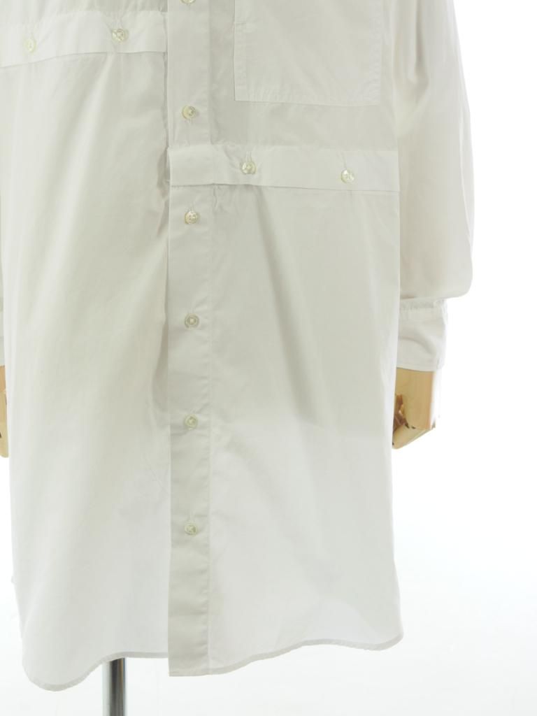 Engineered Garments エンジニアドガーメンツ - LB Shirt - 100's 2Ply Broadcloth - White