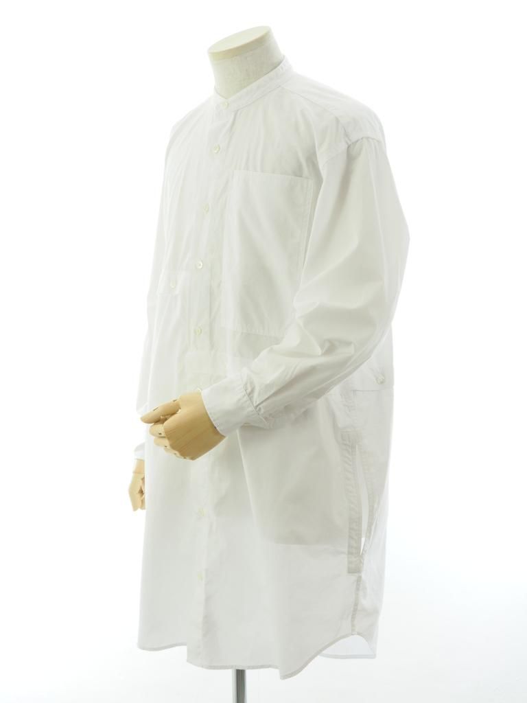 Engineered Garments エンジニアドガーメンツ - LB Shirt - 100's 2Ply Broadcloth - White