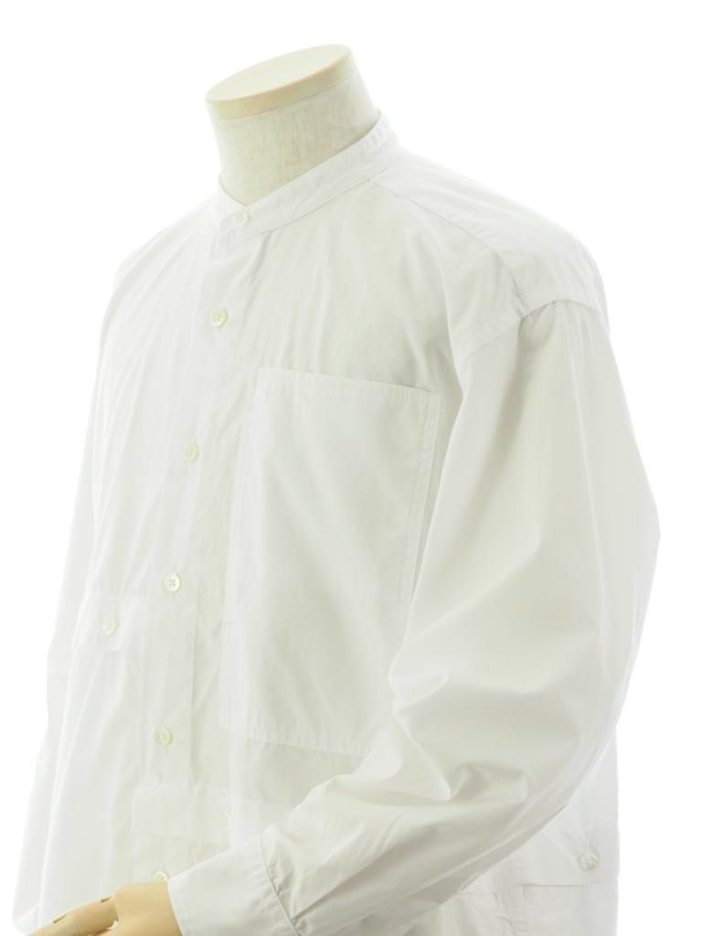 Engineered Garments エンジニアドガーメンツ - LB Shirt - 100's 2Ply Broadcloth - White