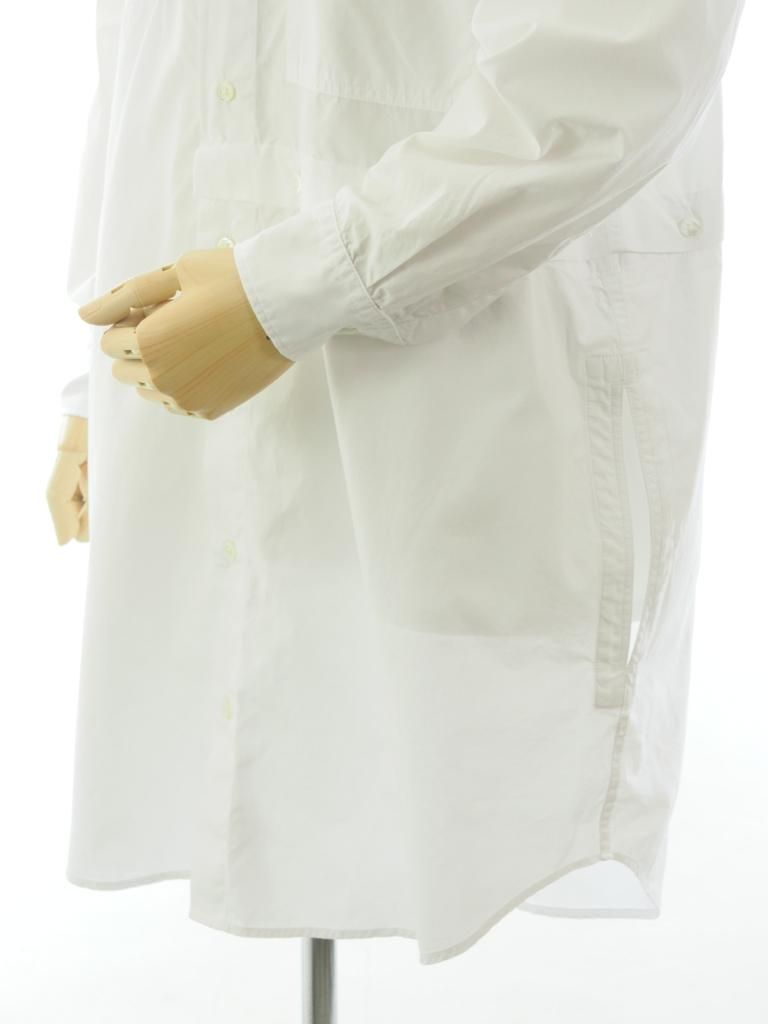 Engineered Garments エンジニアドガーメンツ - LB Shirt - 100's 2Ply Broadcloth - White