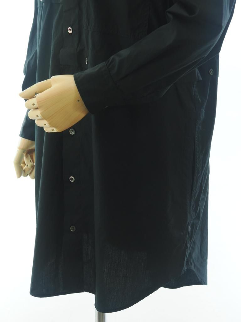 Engineered Garments エンジニアドガーメンツ - LB Shirt - 100's 2Ply Broadcloth - Black