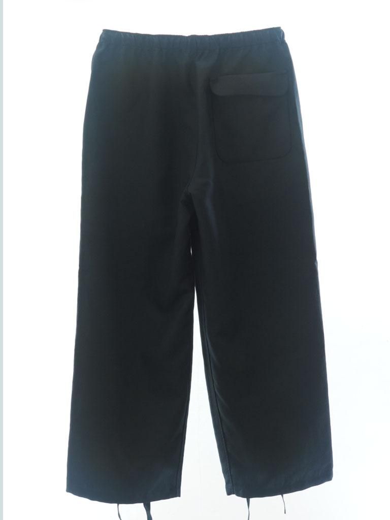 South2 West8 サウスツーウエストエイト - String Cuff Balloon Pant ストリングカフバルーンパンツ - Poly Twill - Black
