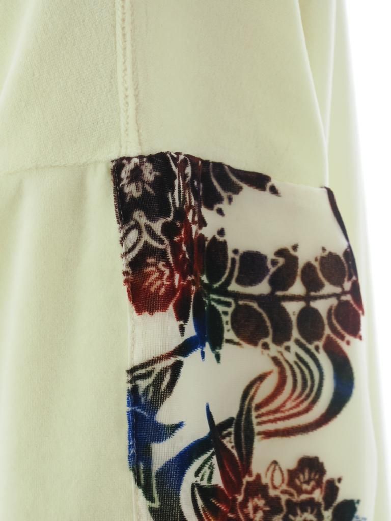 TUITACI 朔 ツイタチ - Ryukyu Dyeing Velvet Pullover リュウキュウダイイングベルベットプルオーバー White