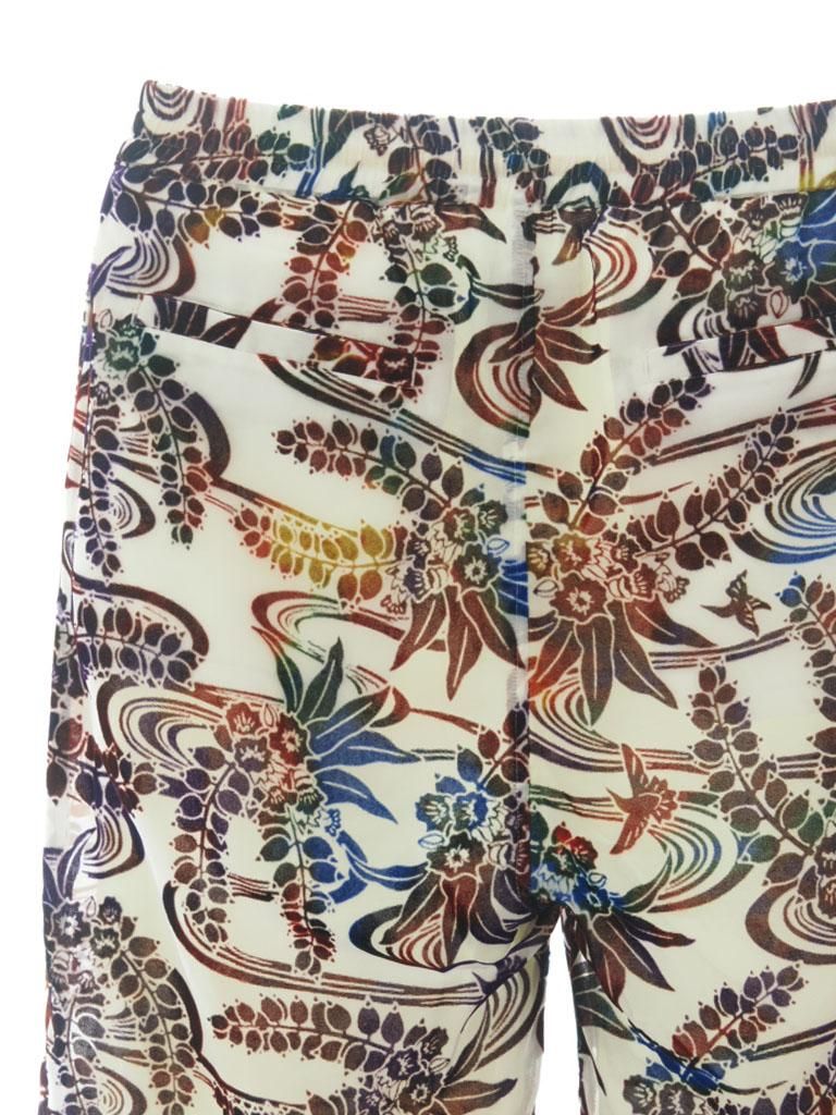 TUITACI 朔 ツイタチ - Ryukyu Dyeing Velvet Pant リュウキュウダイイングベルベットパンツ -  White