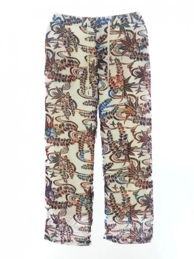 TUITACI 朔 ツイタチ - Ryukyu Dyeing Velvet Pant リュウキュウダイイングベルベットパンツ -  White