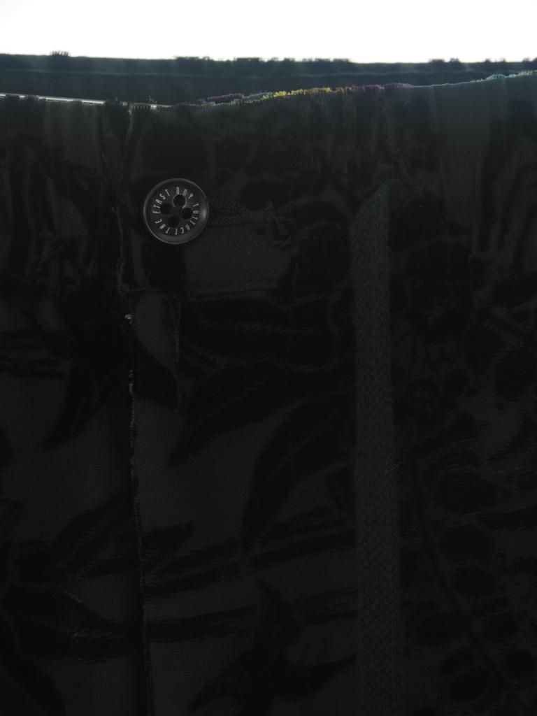 TUITACI 朔 ツイタチ - Ryukyu Dyeing Velvet Pant リュウキュウダイイングベルベットパンツ -  Black