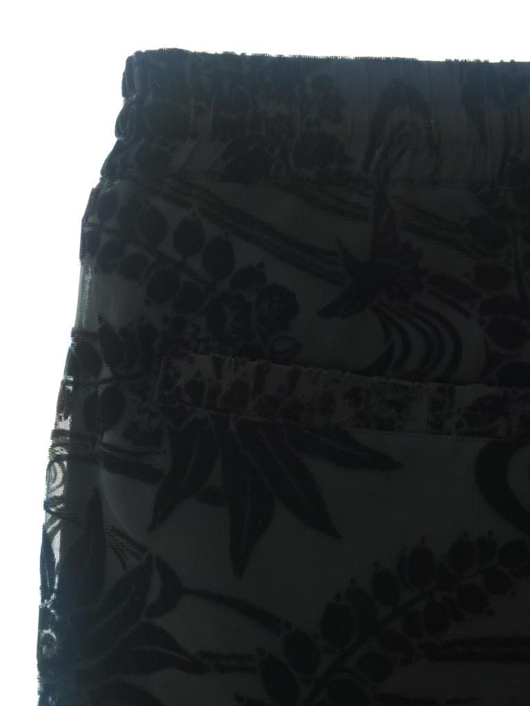 TUITACI 朔 ツイタチ - Ryukyu Dyeing Velvet Pant リュウキュウダイイングベルベットパンツ -  Black