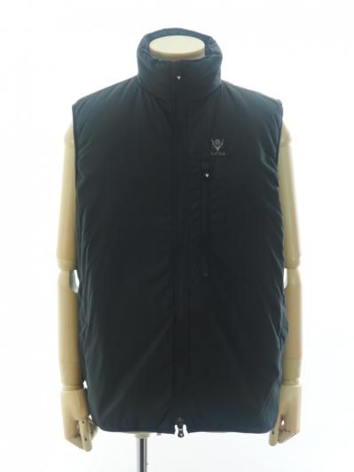 South2 West8 サウスツーウエストエイト - Insulator Vest インシュレーターベスト - Peach Skin - Black