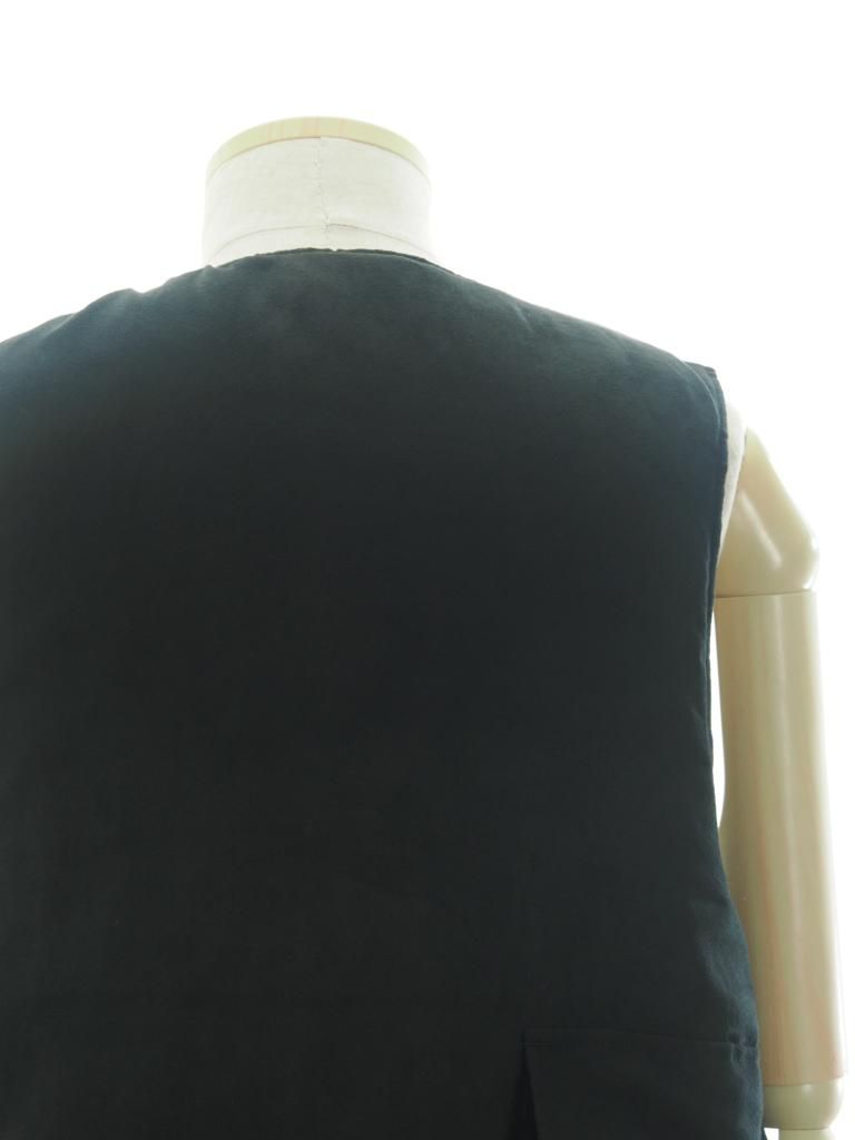 Engineered Garments エンジンニアドガーメンツ - Cover Vest カバーベスト - Lt. Weight Fake Suede - Black