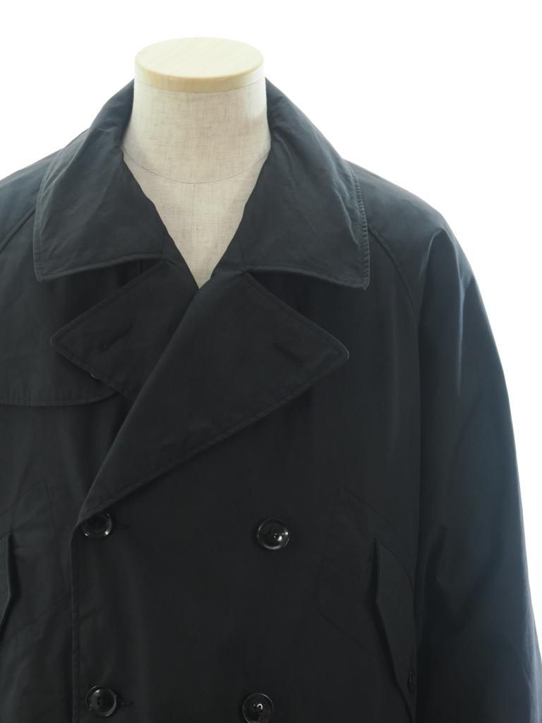 Engineered Garments エンジニアドガーメンツ - Short Trench Jacket ショートトレンチジャケット - Nyco Twill - Black