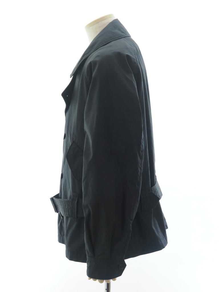 Engineered Garments エンジニアドガーメンツ - Short Trench Jacket ショートトレンチジャケット - Nyco Twill - Black