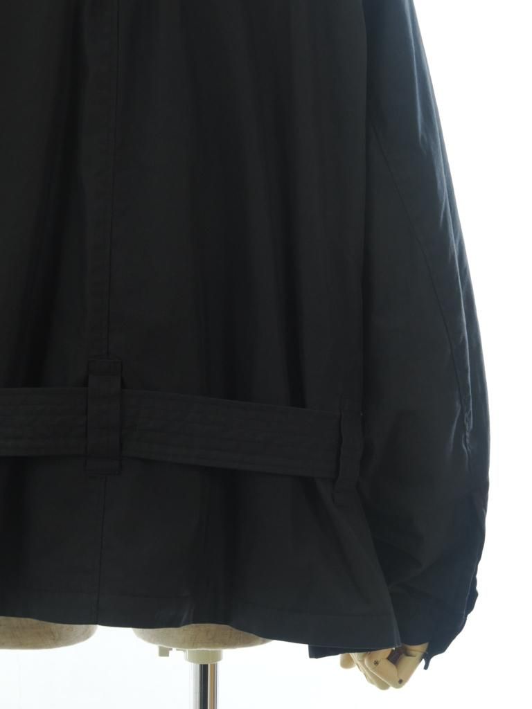Engineered Garments エンジニアドガーメンツ - Short Trench Jacket ショートトレンチジャケット - Nyco Twill - Black