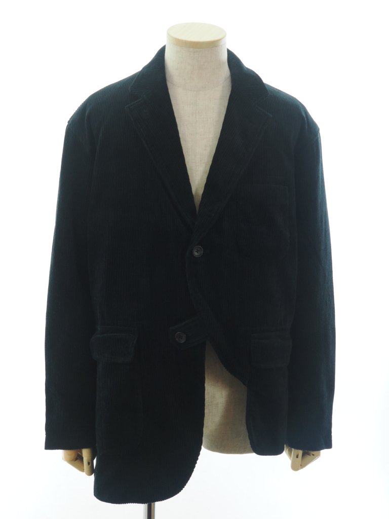 Engineered Garments 󥸥˥ɥ - Slanted Jacket ƥåɥ㥱å - Cotton 8W Corduroy - Black