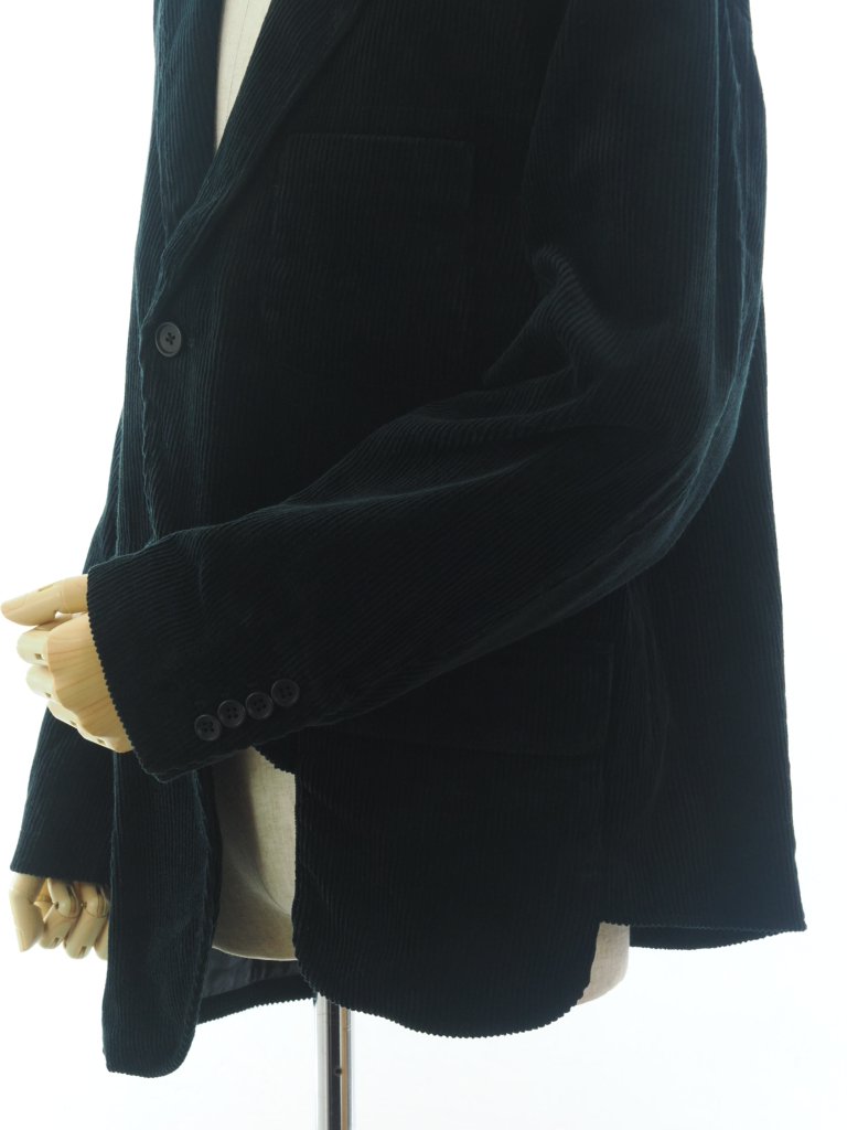 Engineered Garments 󥸥˥ɥ - Slanted Jacket ƥåɥ㥱å - Cotton 8W Corduroy - Black