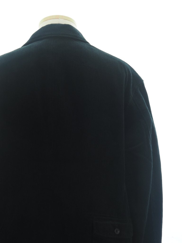 Engineered Garments 󥸥˥ɥ - Slanted Jacket ƥåɥ㥱å - Cotton 8W Corduroy - Black