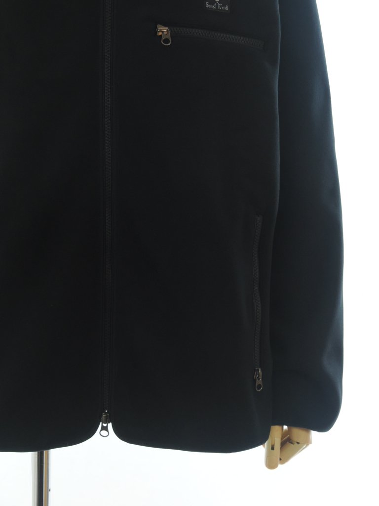 South2 West8 サウスツーウエストエイト - Piping Jacket パイピングジャケット - Poly Fleece - Black