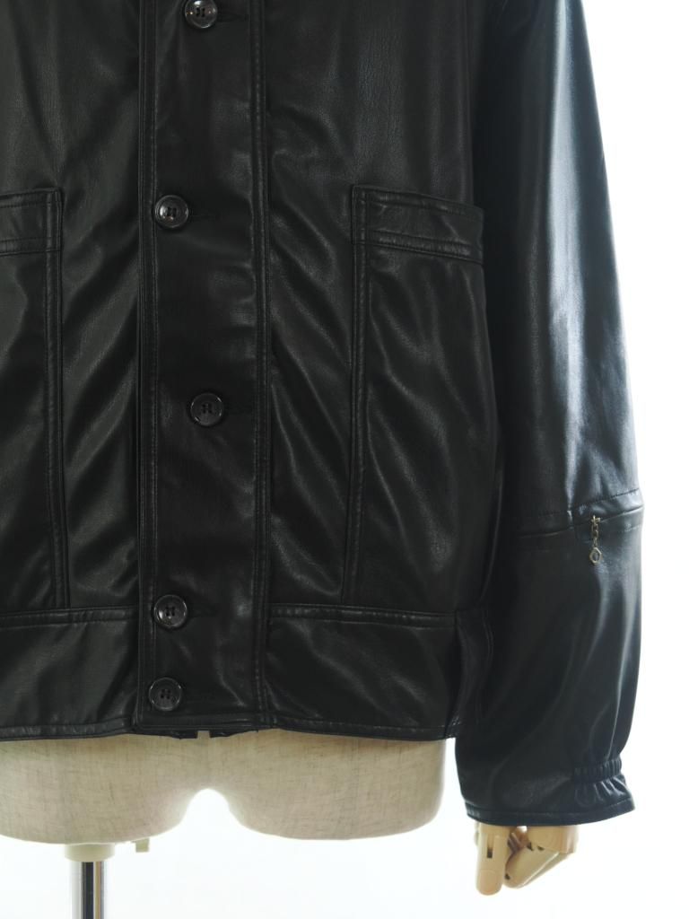 CORONA コロナ - Trek Traveler Short - Recycle Synthetic Leather Light - Black