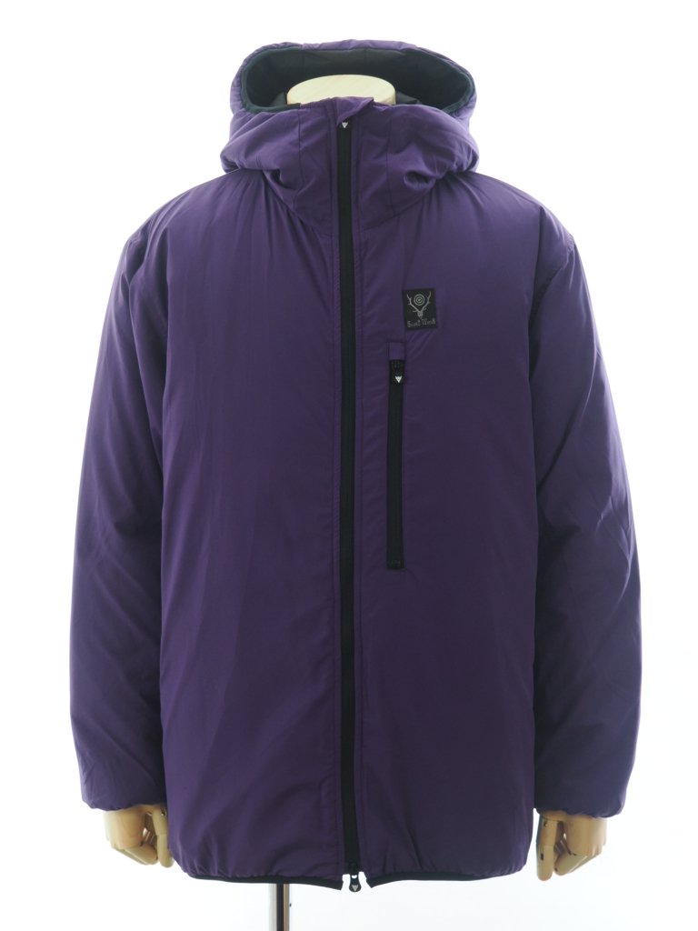 South2 West8 サウスツーウエストエイト - Insulator Zipped Parka インシュレータージップパーカー - Peach  Skin - Purple