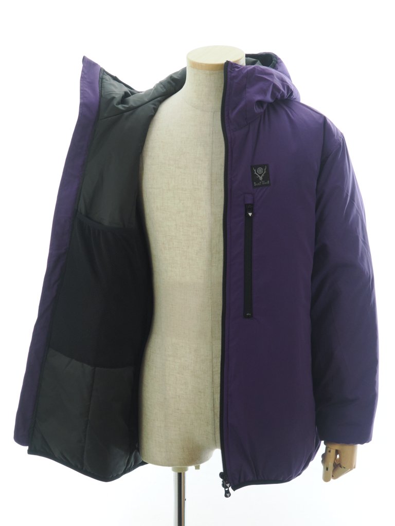 South2 West8 ġȥ - Insulator Zipped Parka 󥷥졼åץѡ - Peach Skin - Purple