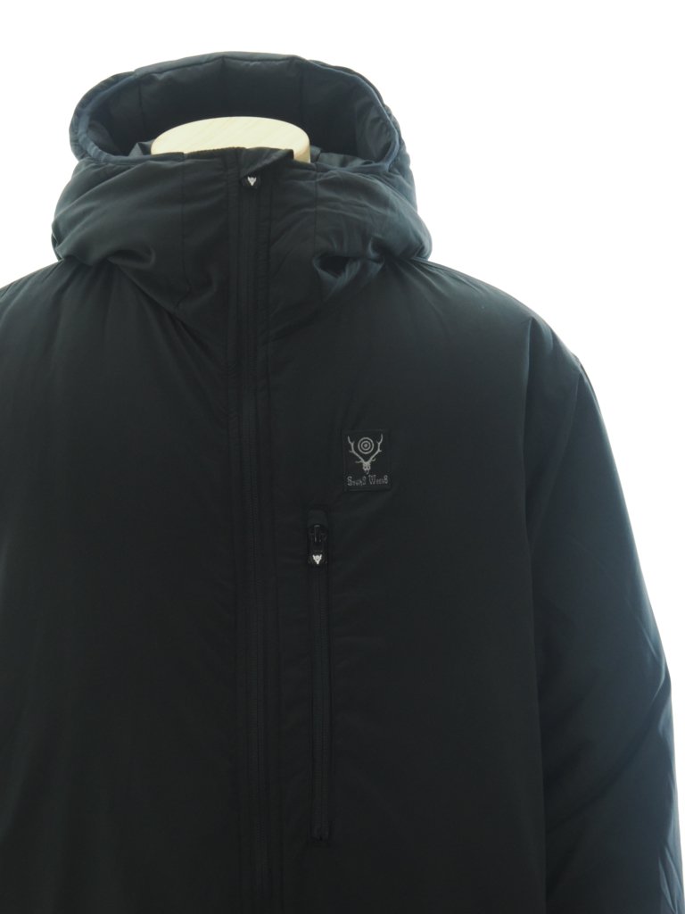 South2 West8 ġȥ - Insulator Zipped Parka 󥷥졼åץѡ - Peach Skin - Black