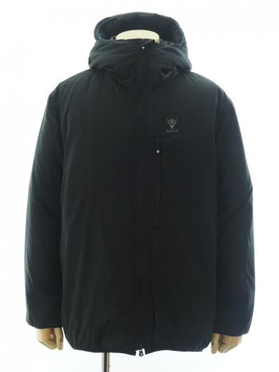South2 West8 サウスツーウエストエイト - Insulator Zipped Parka インシュレータージップパーカー - Peach Skin - Black