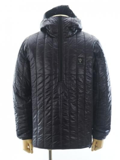 South2 West8 サウスツーウエストエイト - Quilted P/O Parka キルトプルオーバーパーカー - Nylon Ripstop - Purple