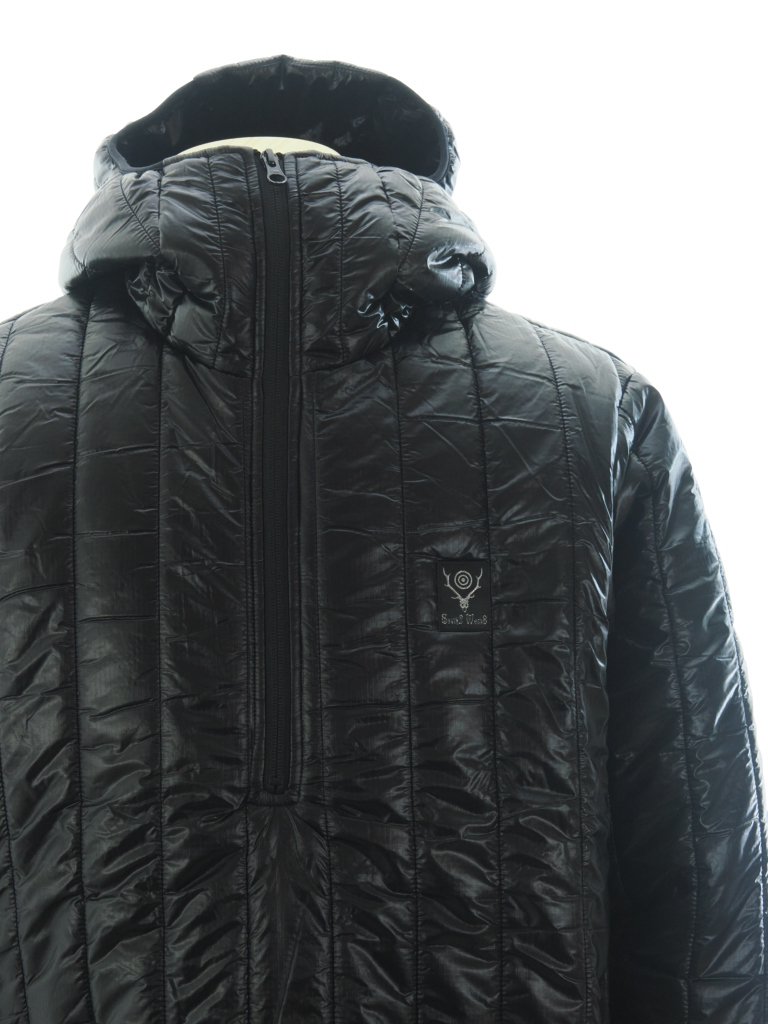 South2 West8 ġȥ - Quilted P/O Parka ȥץ륪Сѡ - Nylon Ripstop - Black