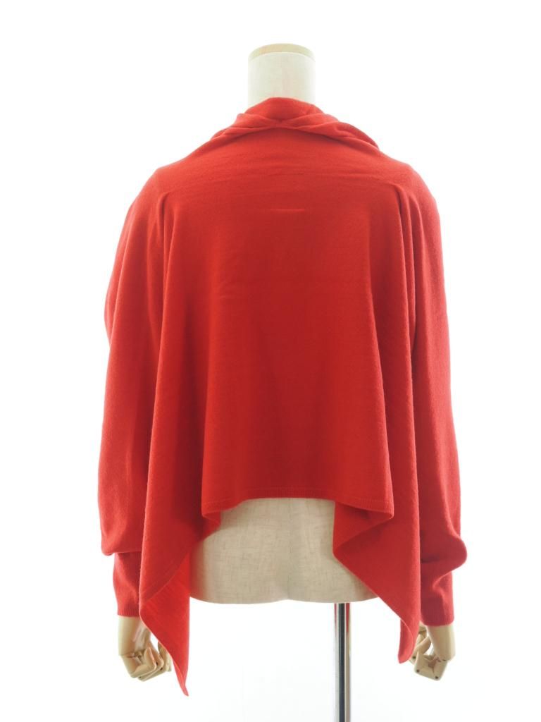 Rhodolirion ロドリリオン - Knot Cardigan ノットカーディガン - Boiled Knit - Red
