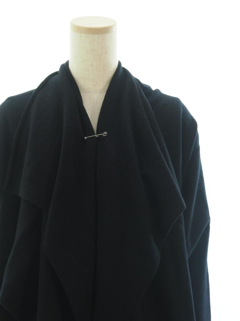 Rhodolirion ロドリリオン - Knot Cardigan ノットカーディガン - Boiled Knit - Black