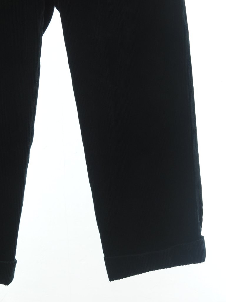 Engineered Garments エンジニアドガーメンツ - Carlyle Pant カーライルパンツ - 8W Corduroy -  Black