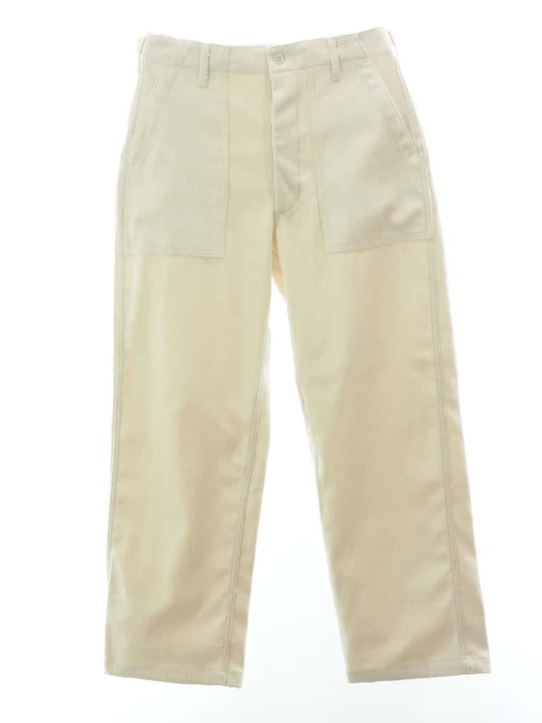 EG WORKADAY イージーワーカデイ - Fatigue Pant ファティーグパンツ - Cotton Heavy Basketweave - Natural