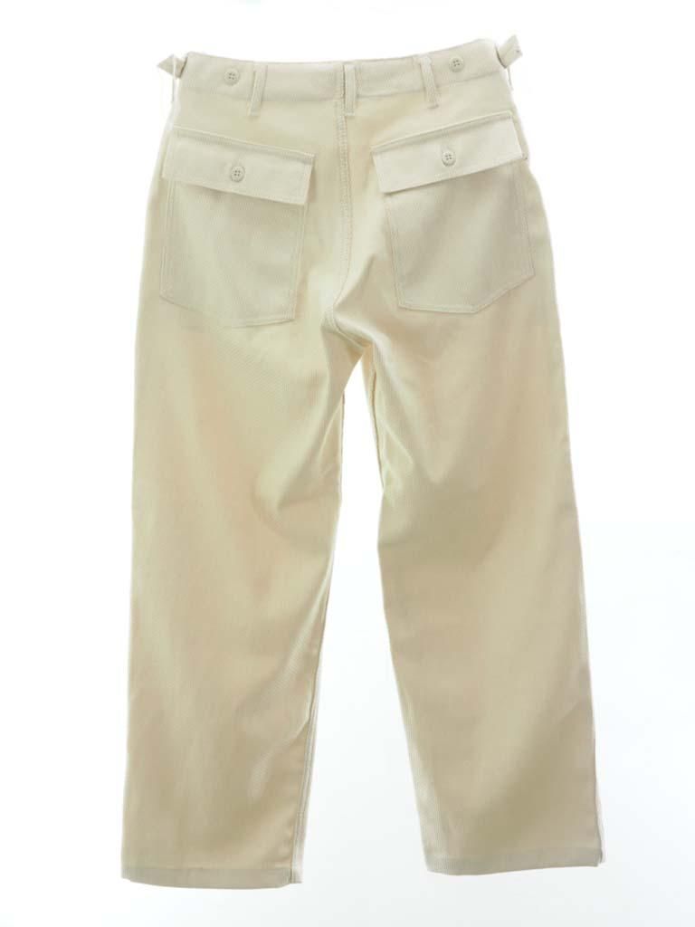 EG WORKADAY イージーワーカデイ - Fatigue Pant ファティーグパンツ - Cotton Heavy Basketweave - Natural