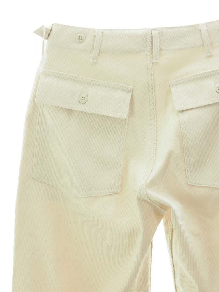EG WORKADAY イージーワーカデイ - Fatigue Pant ファティーグパンツ - Cotton Heavy Basketweave - Natural